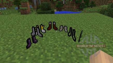 Mo Boots [1.7.2] for Minecraft