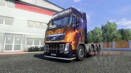 Volvo FH16 8x4 v2.0 super control for Euro Truck Simulator 2