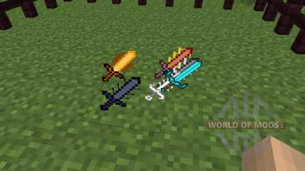 Cyan Warrior Swords [1.6.4] for Minecraft