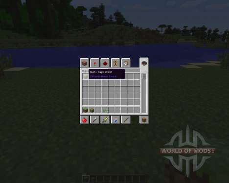 Multi Page Chest [1.6.2] for Minecraft