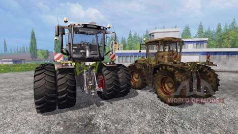 CLAAS Xerion 3800 Trac VC [clean and dirty] for Farming Simulator 2015