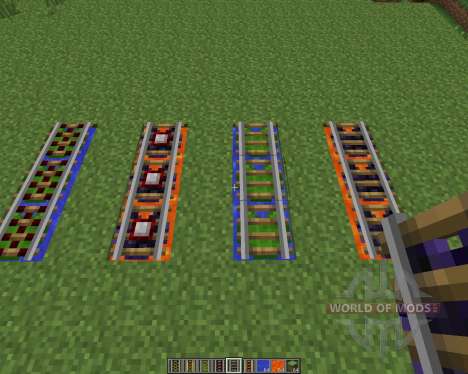 Floating Rails [1.7.2] for Minecraft