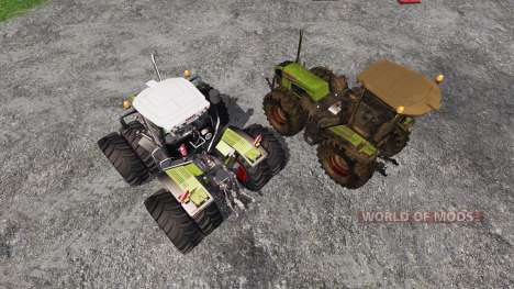CLAAS Xerion 3800 Trac VC [clean and dirty] for Farming Simulator 2015