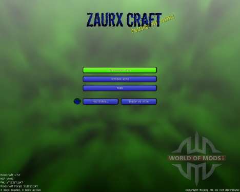 Zaurx Craft [32x][1.7.2] for Minecraft