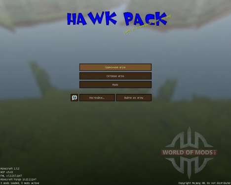 HawkPack [32x][1.7.2] for Minecraft