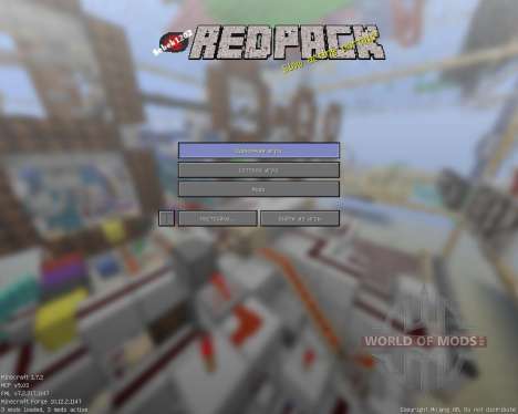 RedPack [16x][1.7.2] for Minecraft