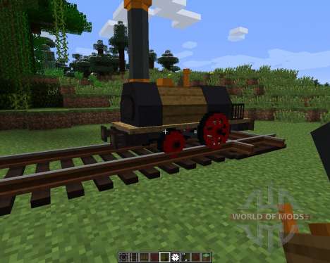 Rails of War Mod [1.6.2] for Minecraft