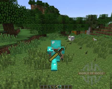 Back Tools [1.7.2] for Minecraft