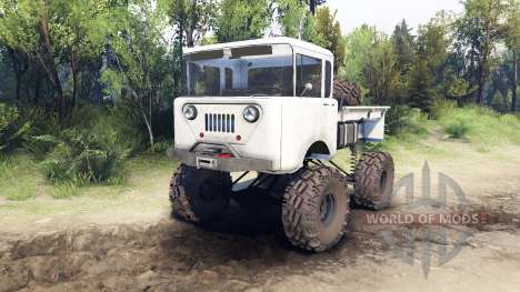 Jeep FC white for Spin Tires