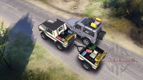 Mercedes-Benz G320 for Spin Tires