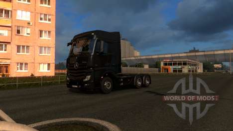 Map of Russia - Russian space for Euro Truck Simulator 2