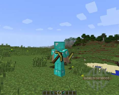 Back Tools [1.7.2] for Minecraft