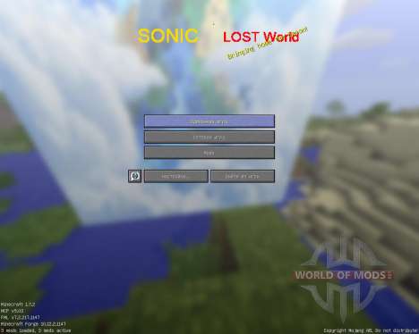 Sonic Lost World [32x][1.7.2] for Minecraft