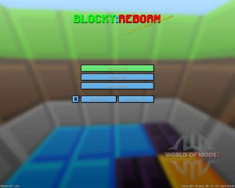 Blocky: Reborn [8х][1.8.1] for Minecraft