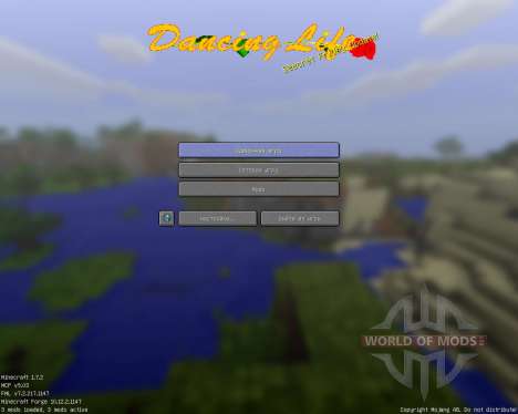 Dancing Life [16x][1.7.2] for Minecraft