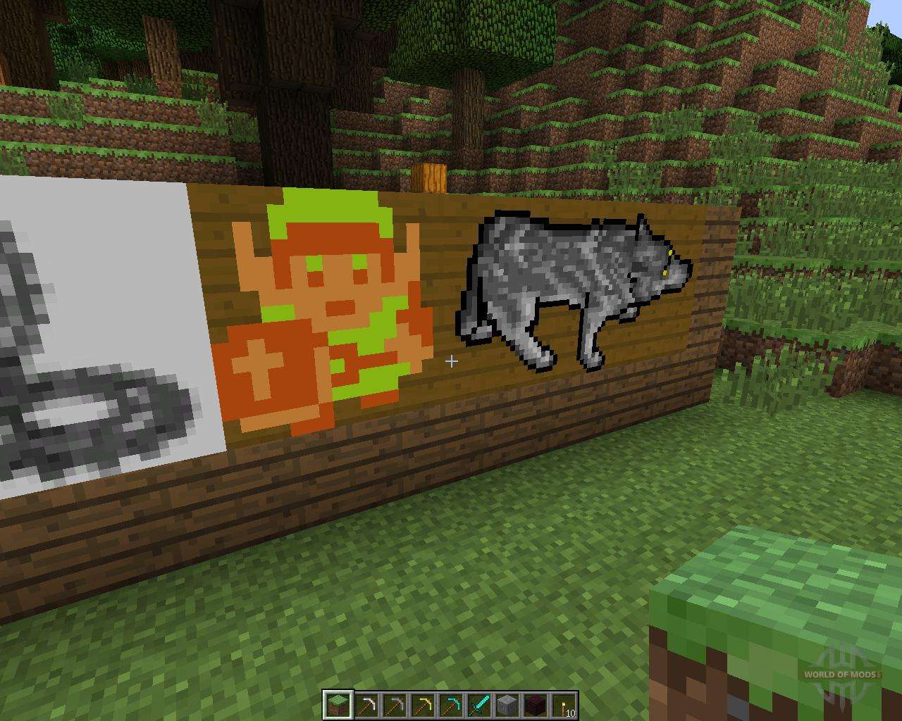 Animated Paintings [16x][1.7.2] for Minecraft