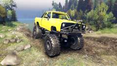 Dodge D200 yellow for Spin Tires