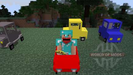 Cars and Drives [1.7.2] for Minecraft