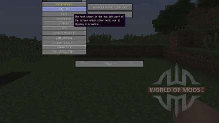 Zyins HUD [1.7.2] for Minecraft