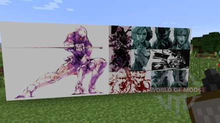 Metal Gear Solid ART PACK [128x][1.7.2] for Minecraft