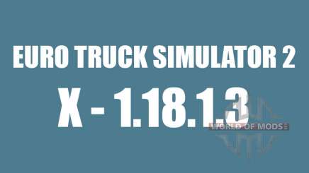 Patch 1.8.1.3 for Euro Truck Simulator 2