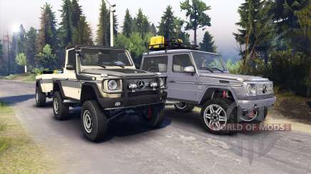Mercedes-Benz G320 for Spin Tires