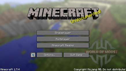 Minecraft 1.7.4 download for free