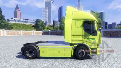 Skin Kappeli Logistik for Iveco tractor unit for Euro Truck Simulator 2