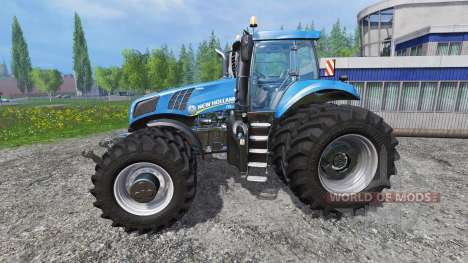 New Holland T8.275 Twin Wheels v1.1 for Farming Simulator 2015