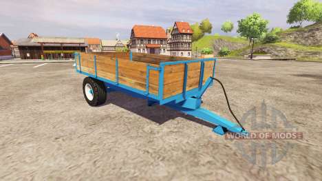 Single axle tipper trailer for Farming Simulator 2013