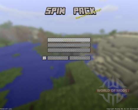 SpinPack [16x][1.8.1] for Minecraft