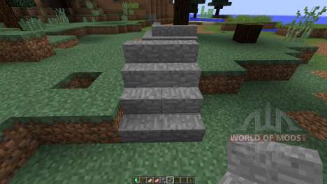 Roxas Stone Stair [1.8] for Minecraft