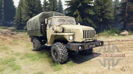 Ural-43206 is a 4x4 for Spin Tires
