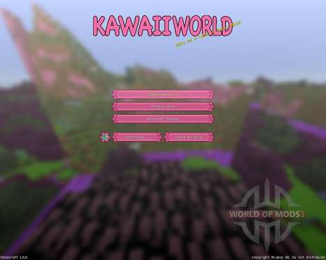 Kawaii World [16x][1.8.8] for Minecraft