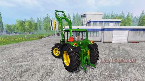John Deere 6630 Premium front loader for Farming Simulator 2015