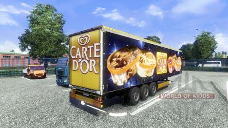 Semi-Carte Dor for Euro Truck Simulator 2