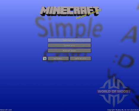 Simple Craft Resource Pack [16x][1.8.8] for Minecraft