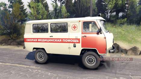 UAZ-3962 for Spin Tires