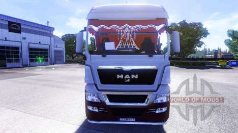 New interior tractors MAN for Euro Truck Simulator 2
