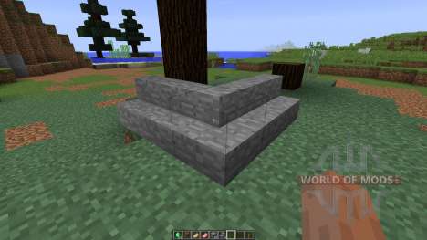 Roxas Stone Stair [1.8] for Minecraft