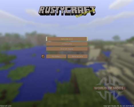 RustyCraft [Mank16] [16x][1.8.8] for Minecraft