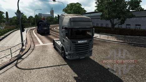 Graphics mod for Euro Truck Simulator 2