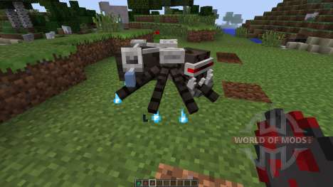 Laser Creeper Robot Dino Riders [1.7.10] for Minecraft