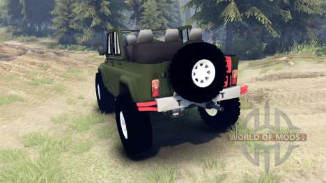 UAZ-3159 trophy for Spin Tires