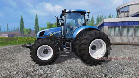 New Holland T6.175 twin wheels for Farming Simulator 2015