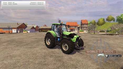 The engine speed limiter for Farming Simulator 2013