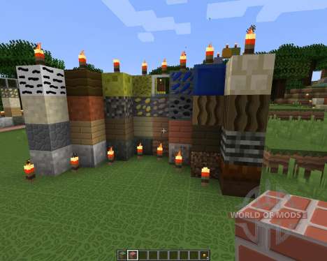 Smooth Cartoon Resource Pack [64x][1.8.8] for Minecraft