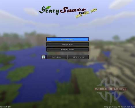 ScarySauce pack [16x][1.8.8] for Minecraft
