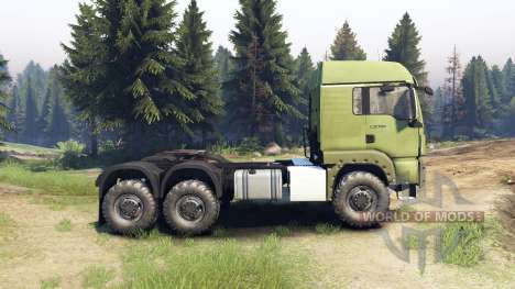MAN TGX for Spin Tires