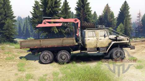Ural-4320-1982-40 for Spin Tires